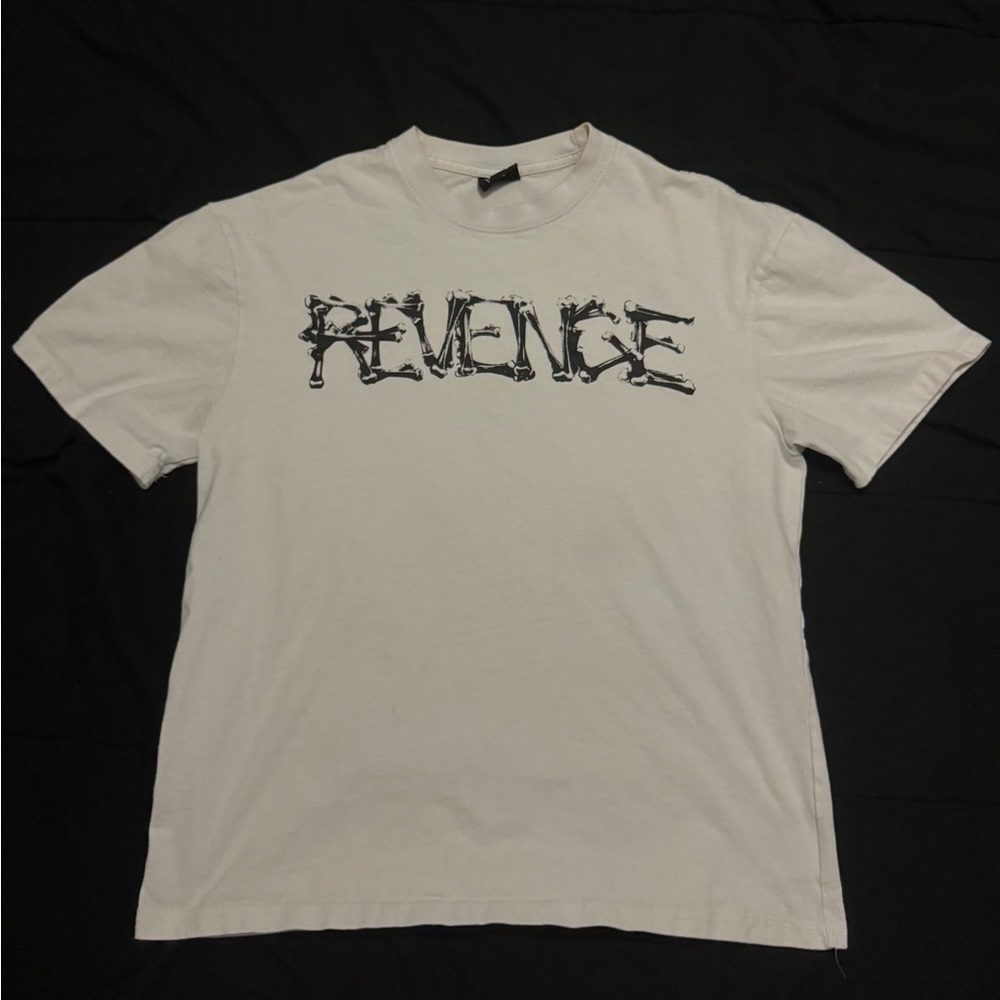 Revenge Clothing White Short Sleeve Tee